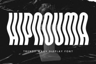 Hipnouma - Wavy Style Font Download