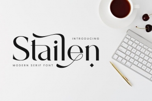 Stailen Modern Serif Font Font Download