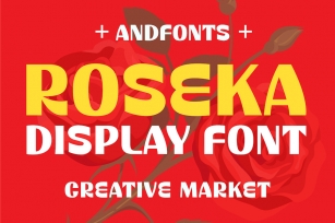 Roseka Display Font Font Download