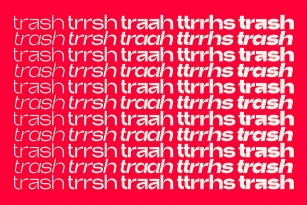 Trash Font Font Download