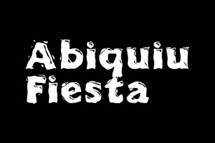 Abiquiu Fiesta Font Font Download