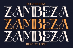 Zambeza Font Font Download