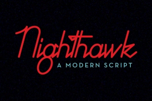 Nighthawk Font Font Download