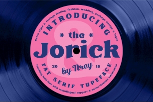 Jorick Font Font Download