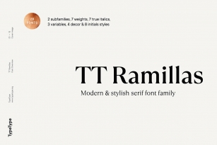 TT Ramillas Font Font Download