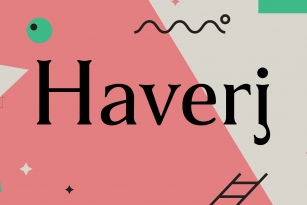 Haverj Font Font Download