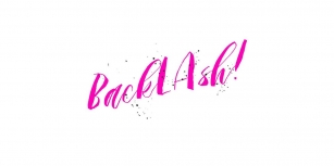 Backlash Font Font Download