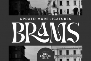 BRAMS Font Font Download
