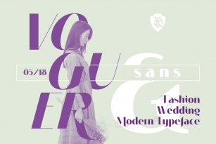 Voguer Sans Font Font Download