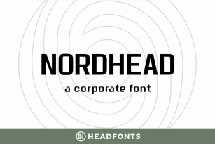 Nordhead Typeface Font Font Download