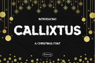 Callixtus Christmas Font Font Download