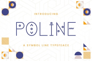 Poline - A Symbol Line Typefeace Font Download