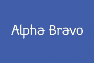 Alpha Bravo Font Font Download