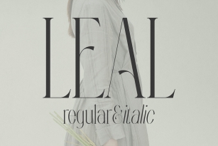 Leal Font Font Download