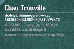 Chau Trouville Font Font Download