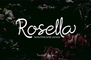 Rosella Font Font Download
