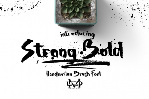 Strong Bold Font Font Download