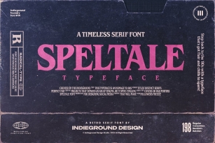 Speltale Font Font Download