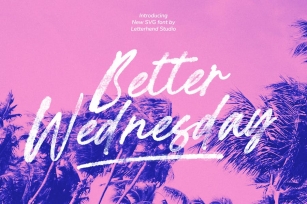 Better Wednesday Font Download