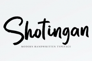Shotingan Font Download