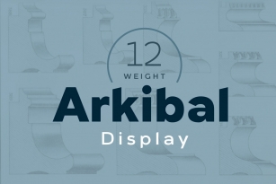 Arkibal Display Font Font Download