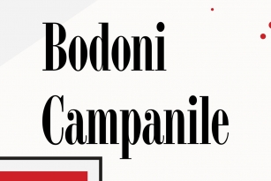 Bodoni Campanile Font Font Download