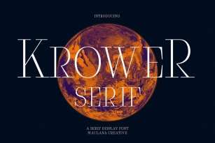 Krower Serif Font Font Download