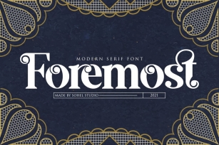 Foremost Font Font Download