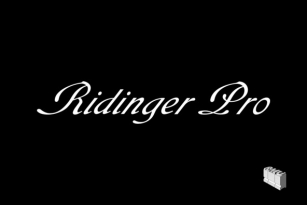 Ridinger Pro Font Font Download