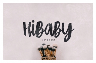 Hibaby Font Font Download