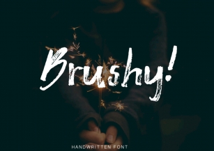 Brushy Font Font Download