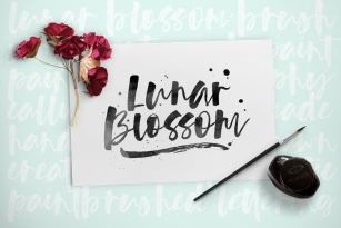 Lunar Blossom Font Font Download