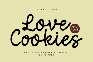 Love Cookies Font Font Download