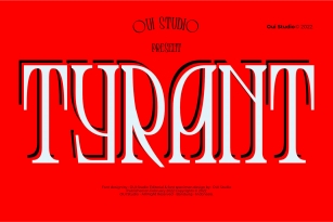 Tyrant Font Font Download