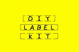 Label kit Font Font Download