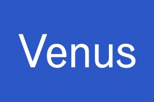 Venus Font Font Download