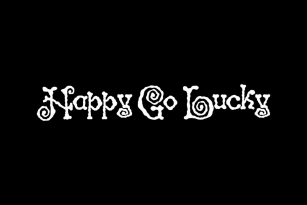 Happy-Go-Lucky Font Font Download