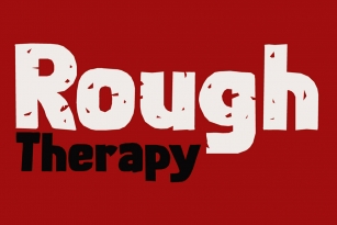 Rough Therapy Font Font Download