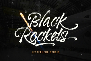 Black Rockets Font Font Download
