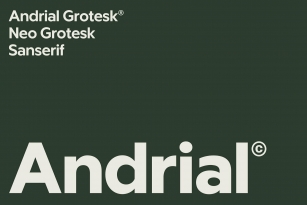Andrial Font Font Download
