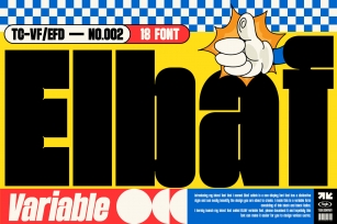 Elbaf Variable Font Font Download
