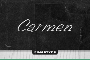Filmotype Carmen Font Font Download