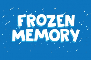 Frozen Memory Font Font Download