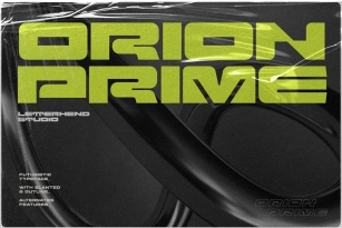 Orion Prime Font Font Download