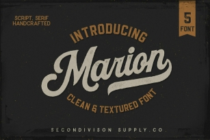 Marion Font Font Download