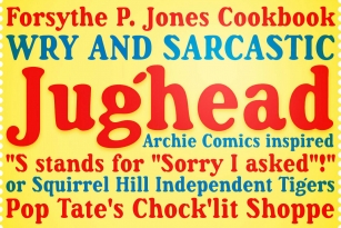Jughead PB Font Font Download