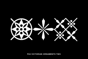 P22 Victorian Ornaments Two Font Font Download