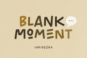 Blank Moment Font Font Download