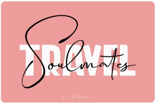 Travel Soulmates Font Font Download