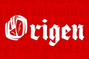 Origen Font Font Download